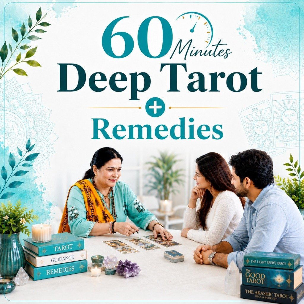 60 Minutes Deep Tarot + Remedies